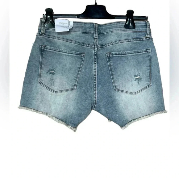 STS Blue Women's Aubrey Mid Rise Shorts Size 28 Distressed in Capilla - Picture 6 of 7
